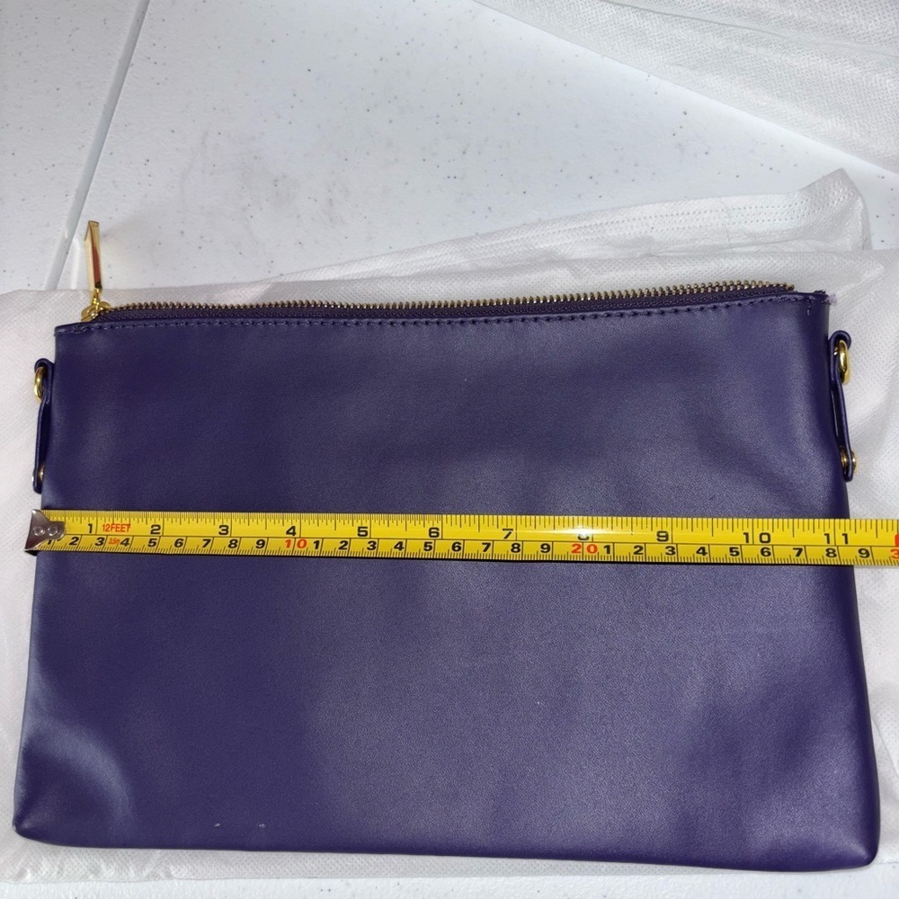 Joy & Iman Purple and Gold Satchel Set - Picture 11 of 16